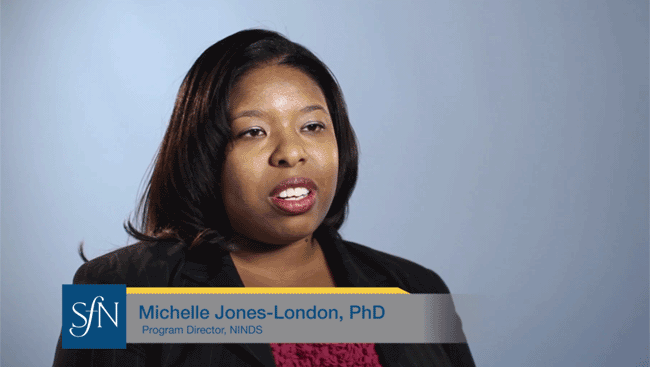 Michelle Jones-London talks about a government career as a neuroscience non-academic career.