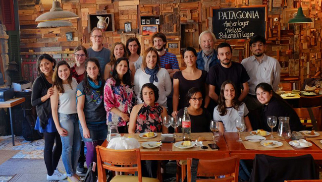 The LATP Fellows and program faculty in Montevideo, Uruguay, where the 2016 course took place. 