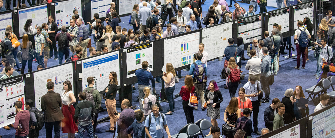 an image of the poster floor at Neuroscience 2018