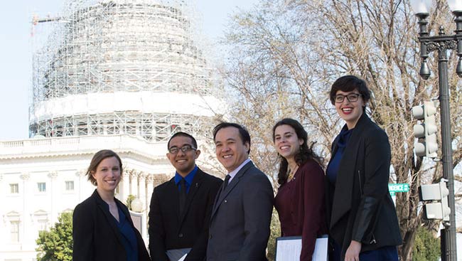 Rahul Patel attends SfN's Capitol Hill Day. 