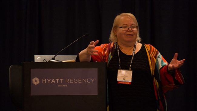 Eve Marder talks at Neuroscience 2015